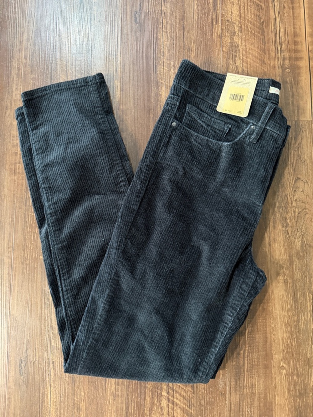 Levi's Black Corduroy Pants Women 30 X 30 New